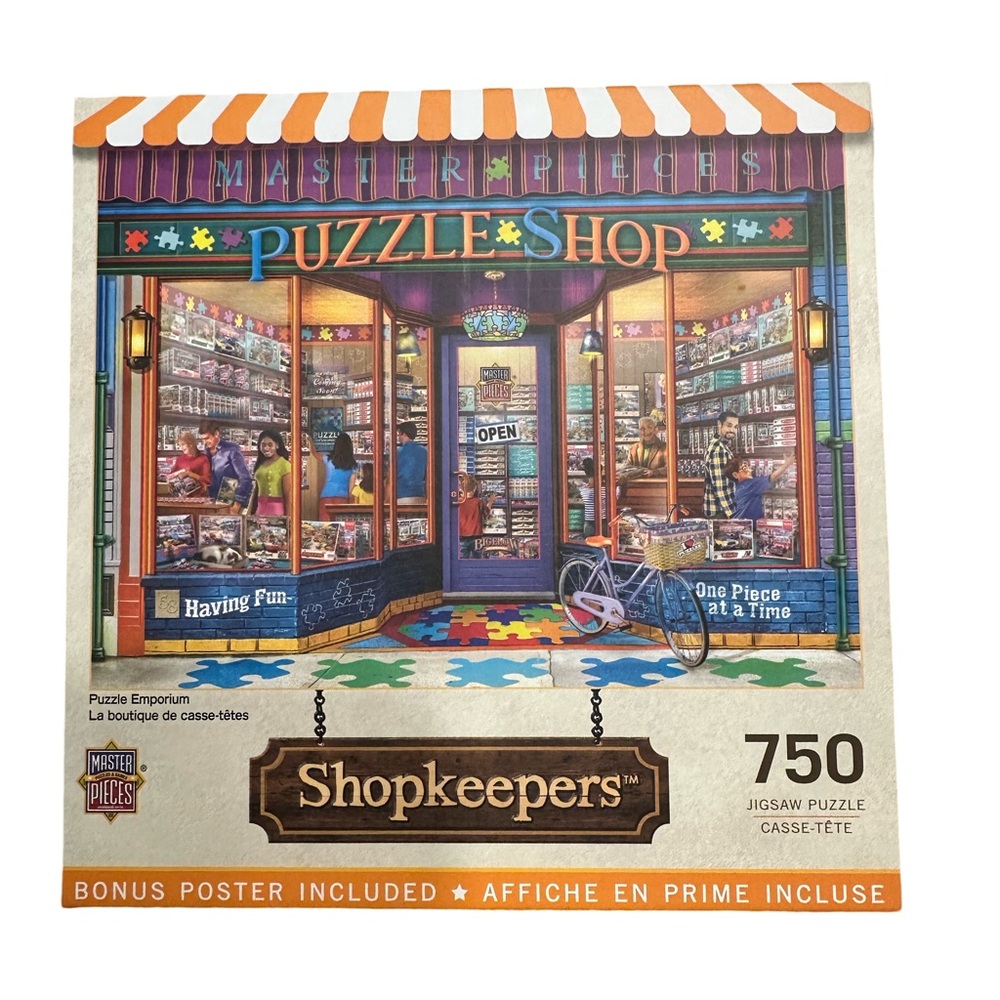 Master Pieces 750 piece puzzle